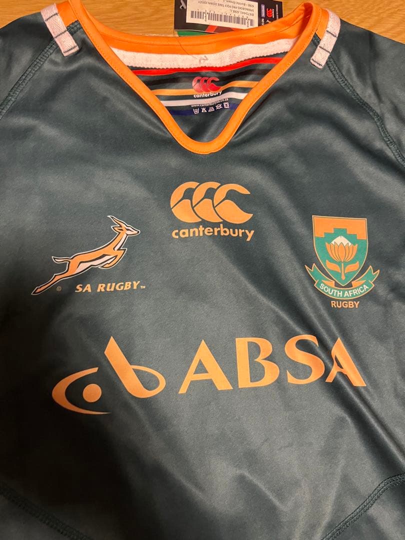 南アフリカ　カンタベリージャージ