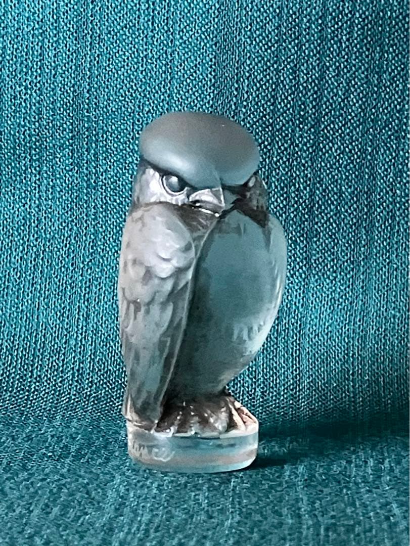 ルネ・ラリック R.LALIQUE 彫像・印章　1931年　鷹