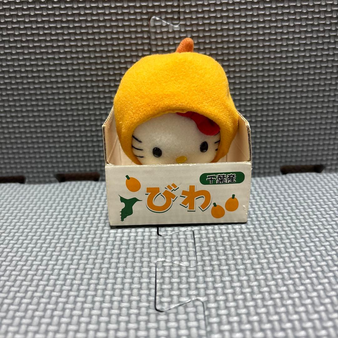 【激レア】ハローキティ ご当地 千葉 びわ ぬいぐるみ マスコット