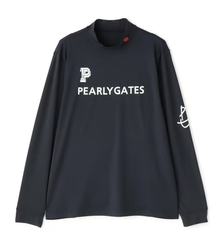 新品 新商品 日本正規品 パーリーゲイツ 吸水速乾 遮熱 裏起毛 黒 5 L