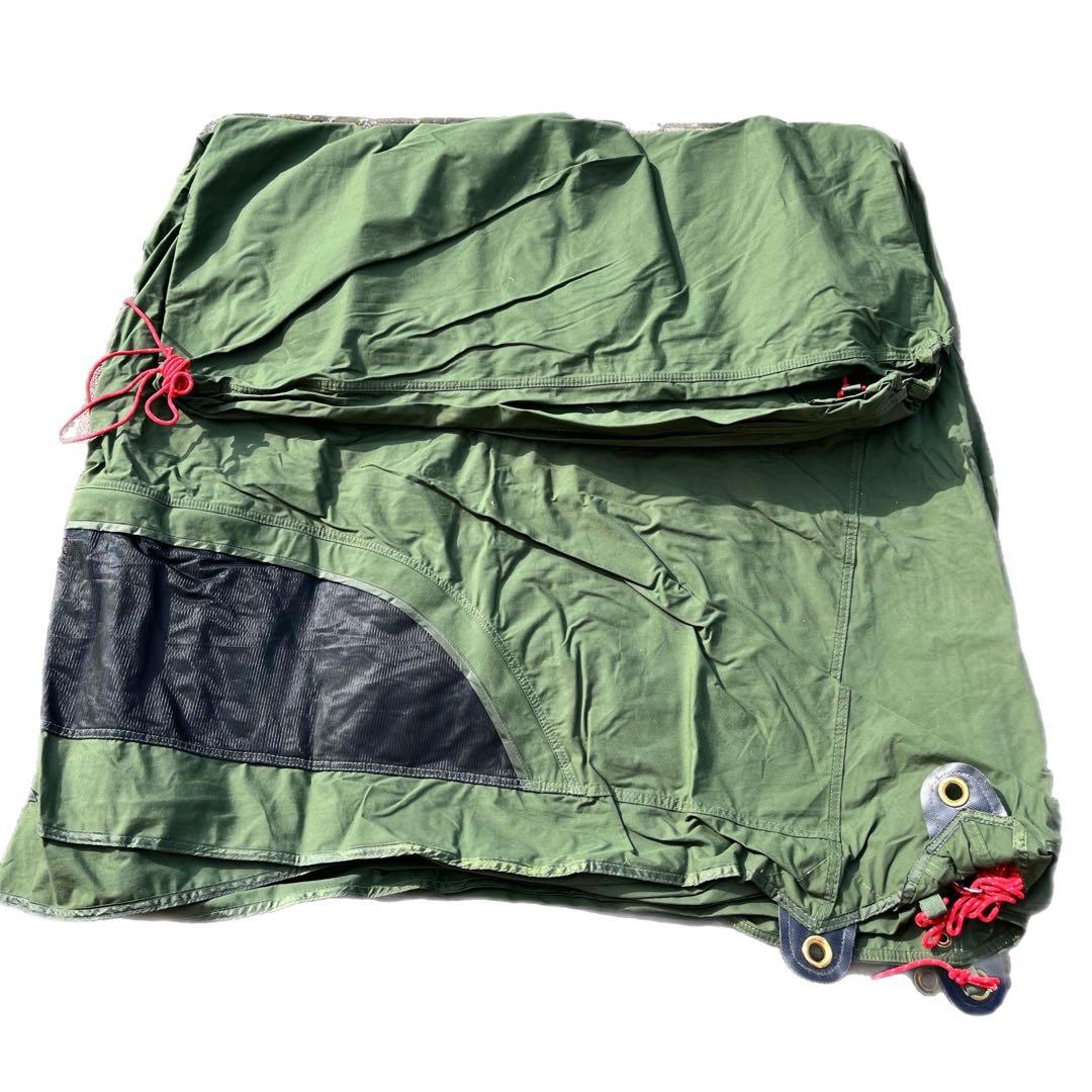 dod パップフーテント2 カーキ色 軍幕 キャンプ テント