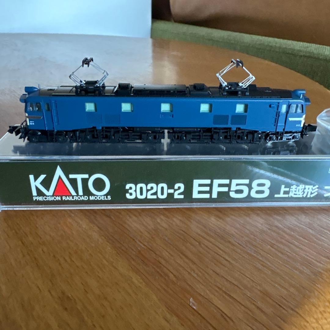 【新同】KATO 3020-2 EF58 上越形ブルー付属品未使用未開封⑤