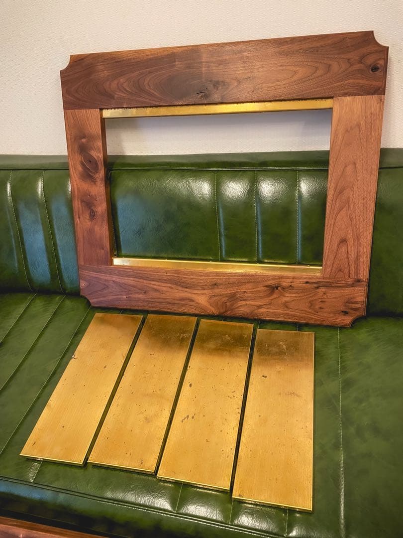 NORAsフレーム　真鍮パネル4枚　CORDURAケース付き