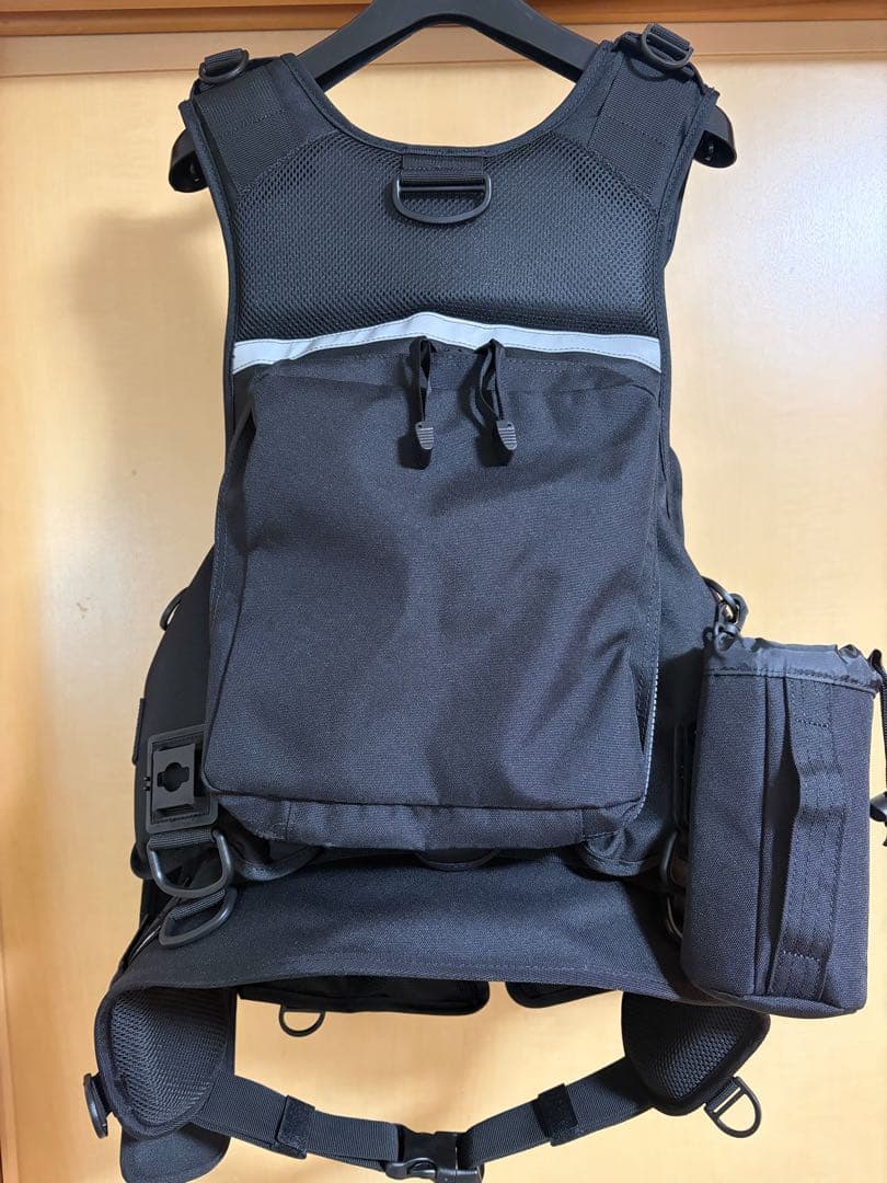 fimoオリジナルライフジャケットver.2 BLACK ポーチ付き