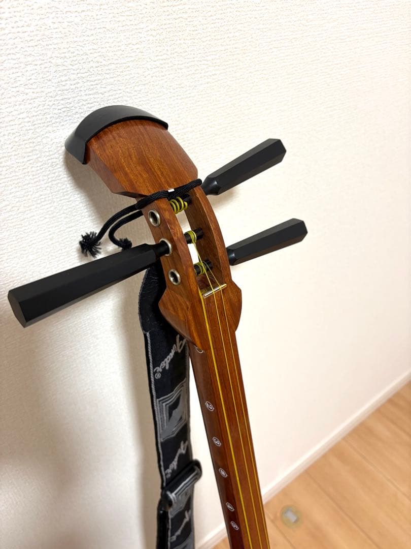 津軽三味線 初心者用全12点セット【花梨のべ棹+合皮フルセット】