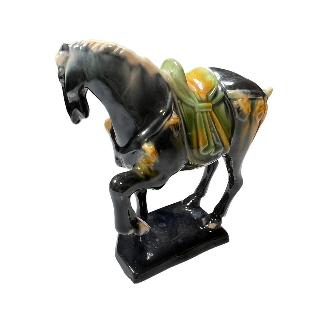 唐三彩 陶器の馬 5体セット