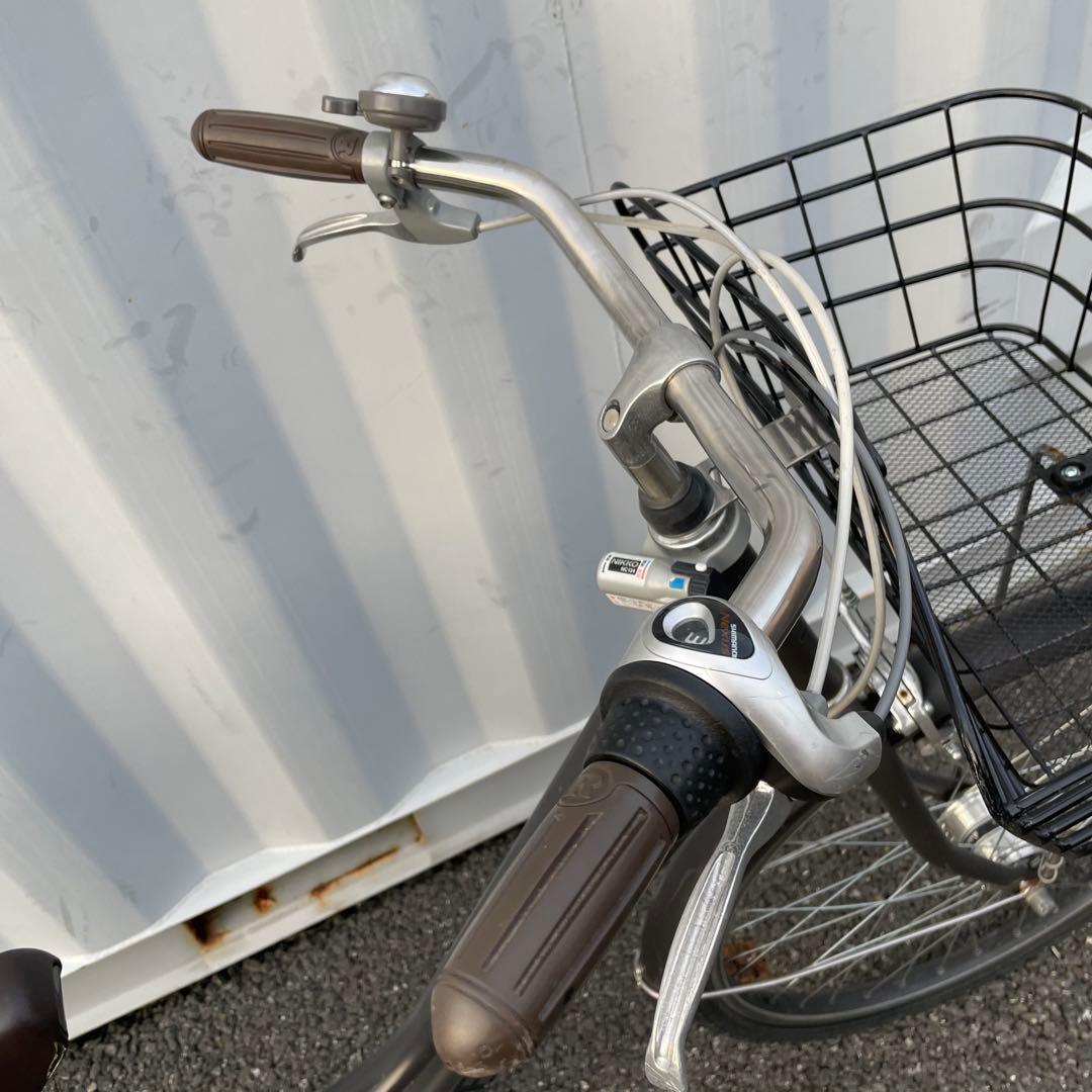 【都内/千葉】ママチャリ 26インチ3段変速/鍵/オートライト付 定価4.3万円