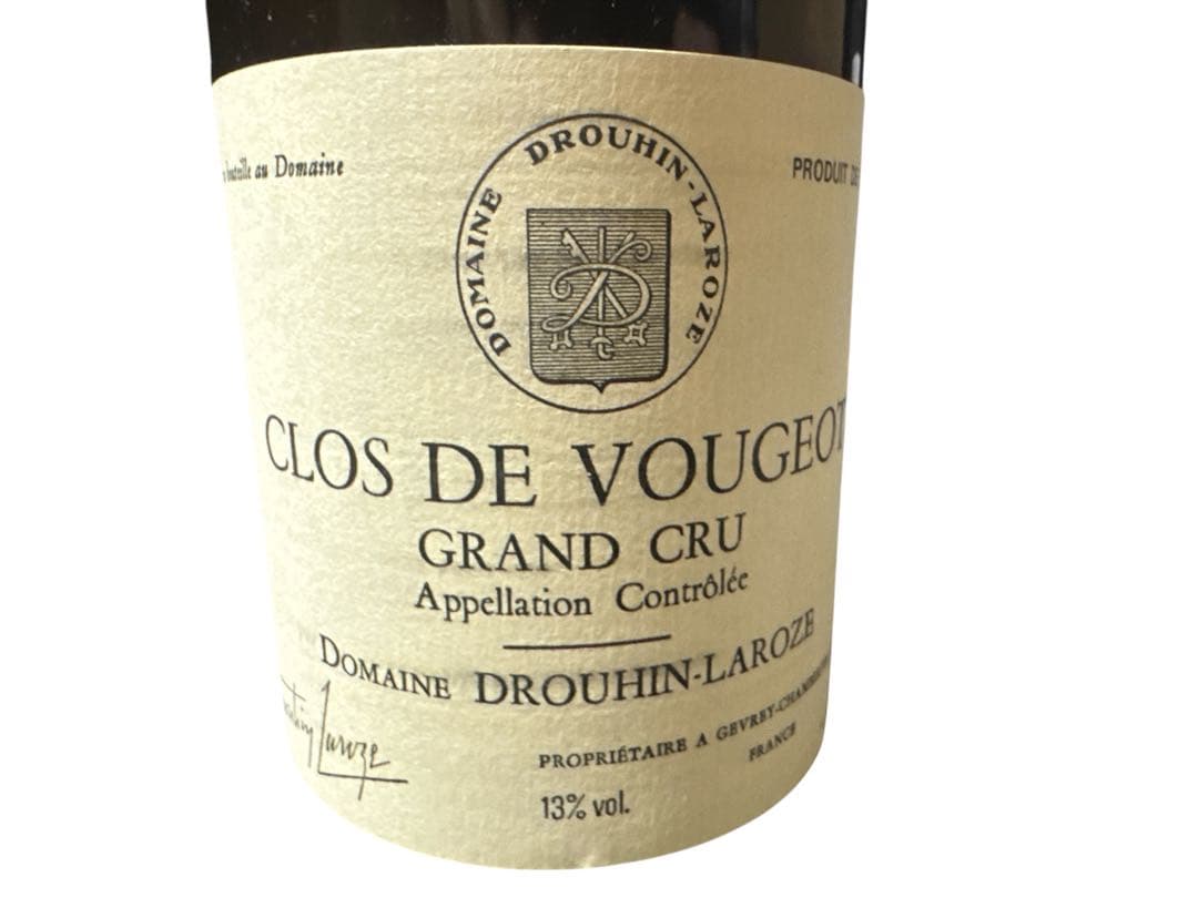 ワイン Clos de Vougeot 1986 Drouhin-Laroze