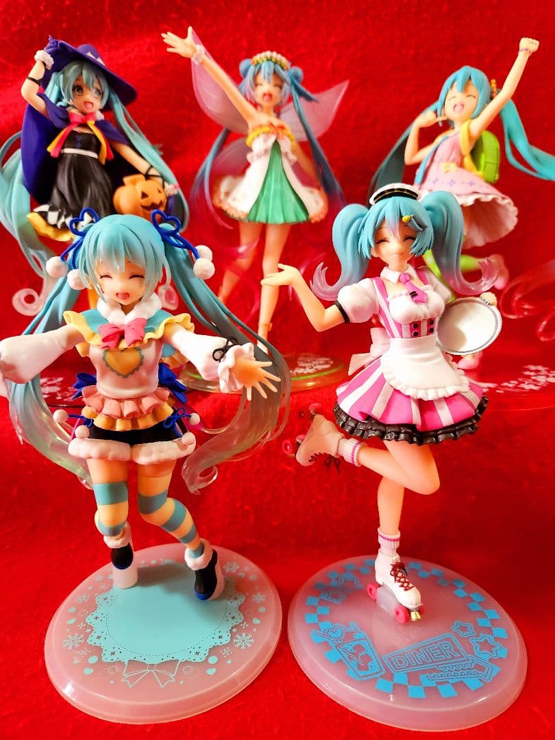 初音ミク　フィギュア　まとめ　タイトーオンクレver. 　１１体