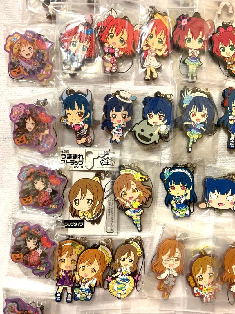 ラブライブサンシャイン　Aqours ラバーストラップ　アクキー　セット