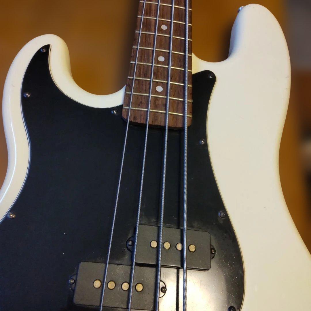 格安！左きき用 セルダーエレキベース、各種付属品付