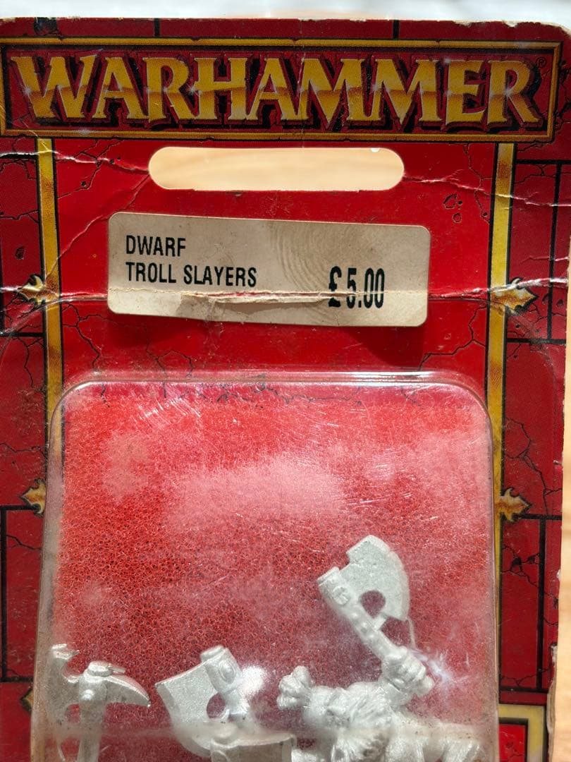 未開封　WARHAMMER ウォーハンマー　メタル　フィギュア　ドワーフ