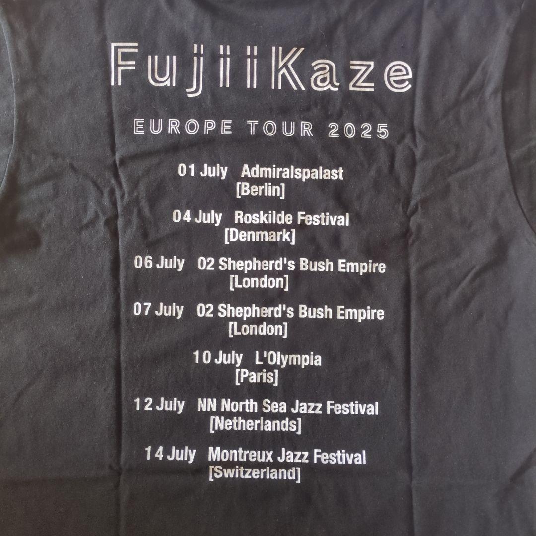 FujiiKaze EUROPE TOUR 2025 Tシャツ Lサイズ