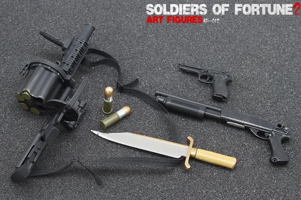 ミリタリー ART FIGURES SOLDIERS OF FORTUNE2 AF-012