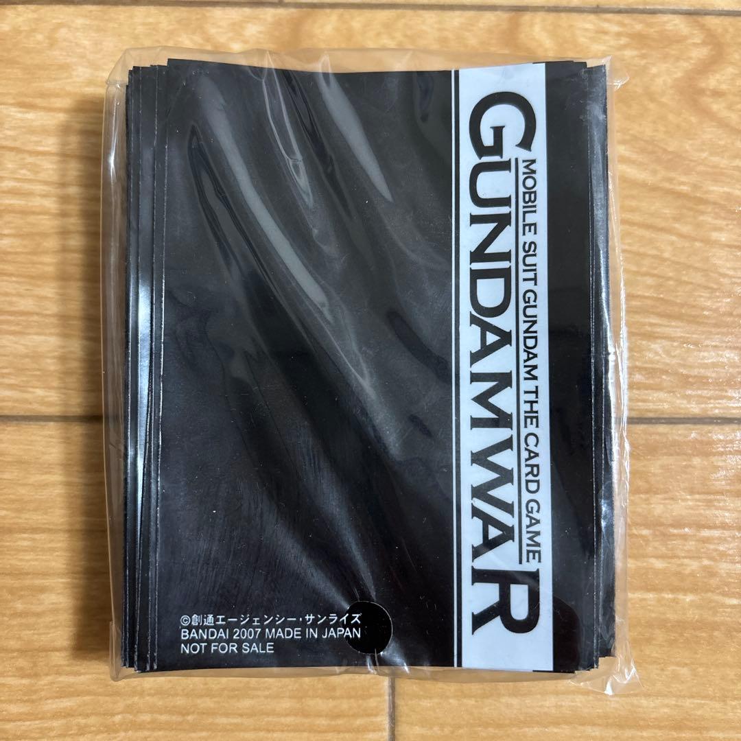 スリーブ ガンダムウォー 大会優勝景品（黒）3個セット