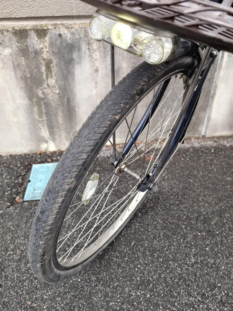 ヤマハ　パス　ナチュラ　26インチ　紺色　8.7Ah　　電動アシスト自転車