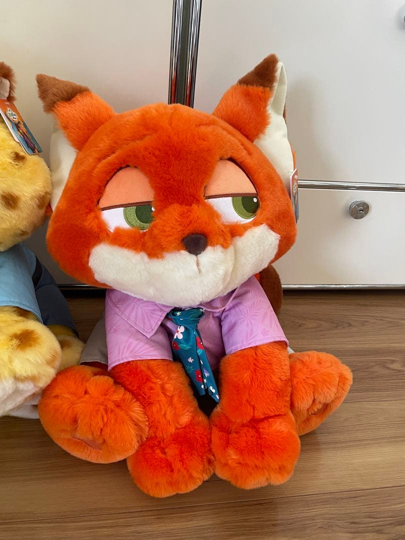 ズートピア2 ジュディ ニック ぬいぐるみ　コストコブランケット入り