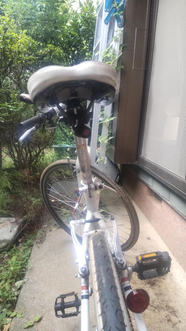 中古）RENAULT クロスバイク ホワイト 変速　ノーマル