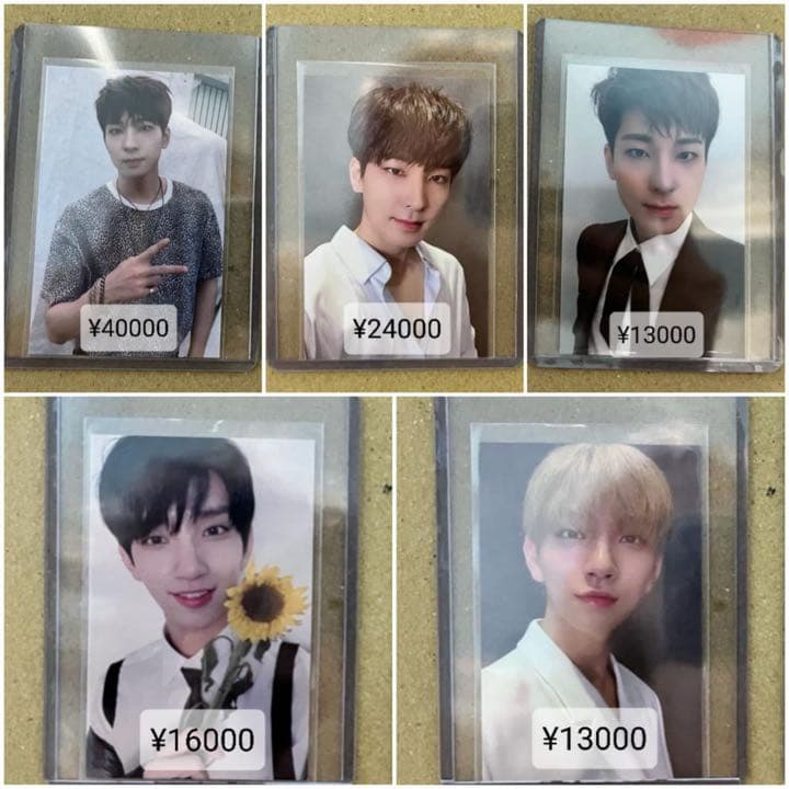 SEVENTEEN ジョシュア ウォヌ サノク トレカ