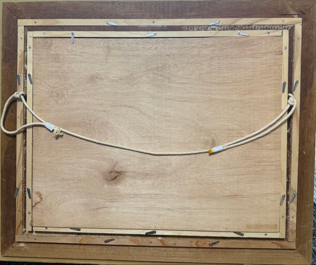 K. PINT 外国風景画　油彩画　インテリア　送料込み0912