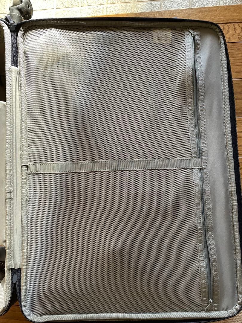 【廃盤】無印良品 ソフトキャリーケース ネイビー Lサイズ 美品