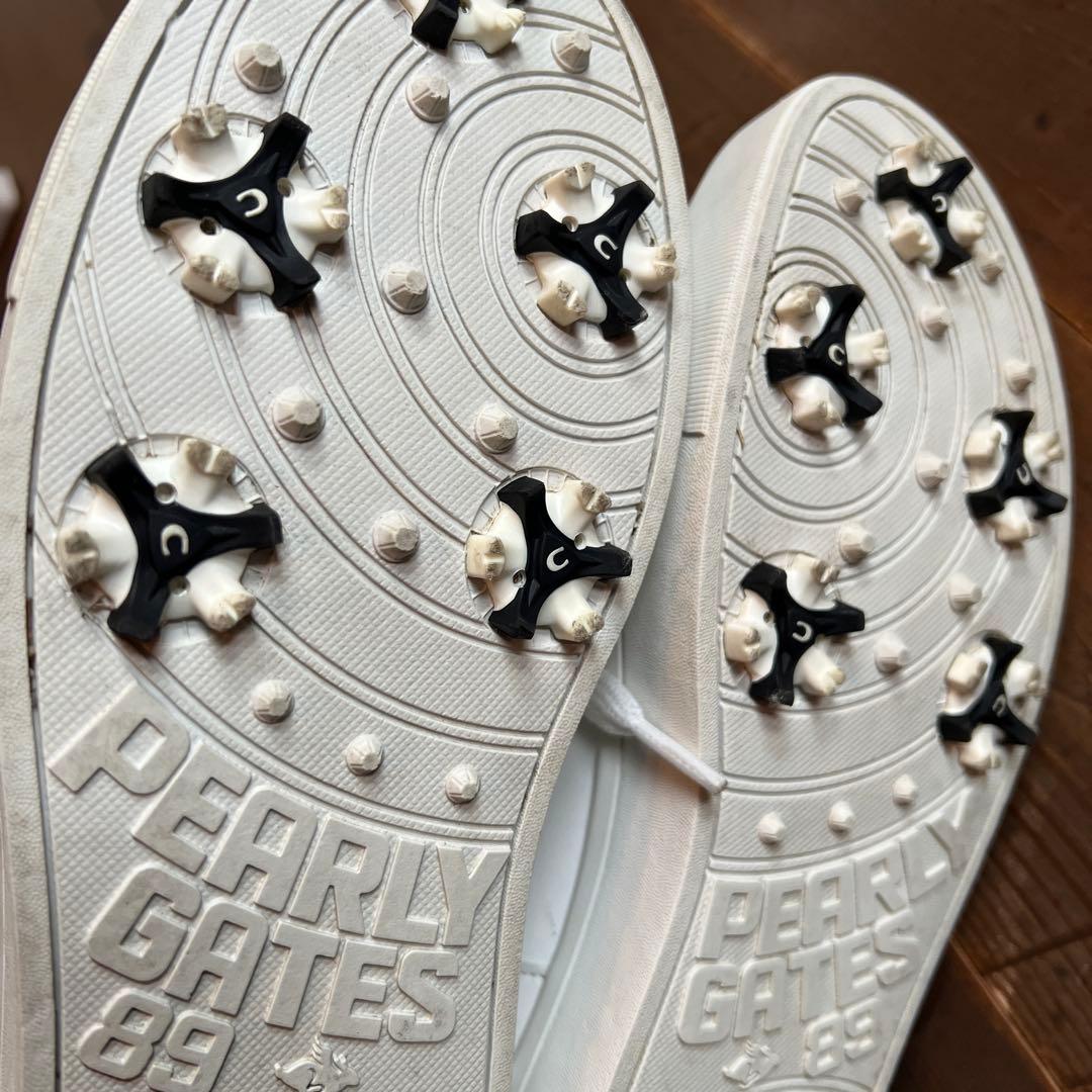 PEARLY GATES ゴルフシューズ ハイカット ホワイト