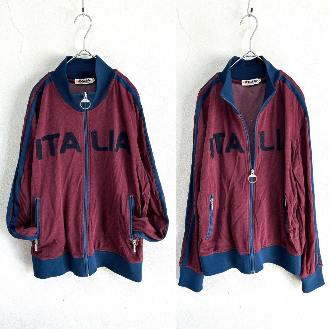 Lotto ロット ヴィンテージ サッカー ITALIA トラックジャケット M