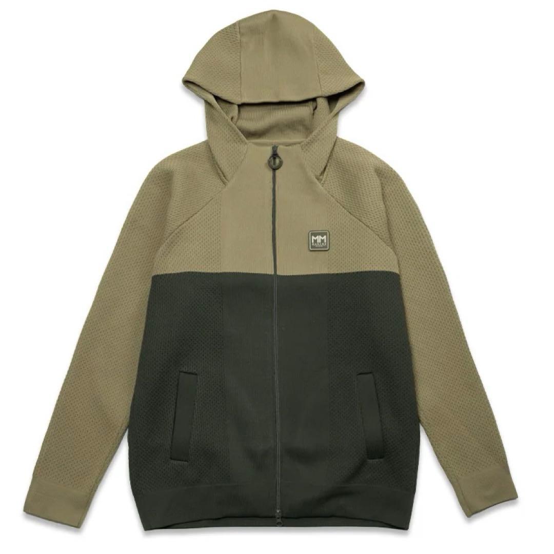 muta MARINE★モールディングニット ジップアップパーカー