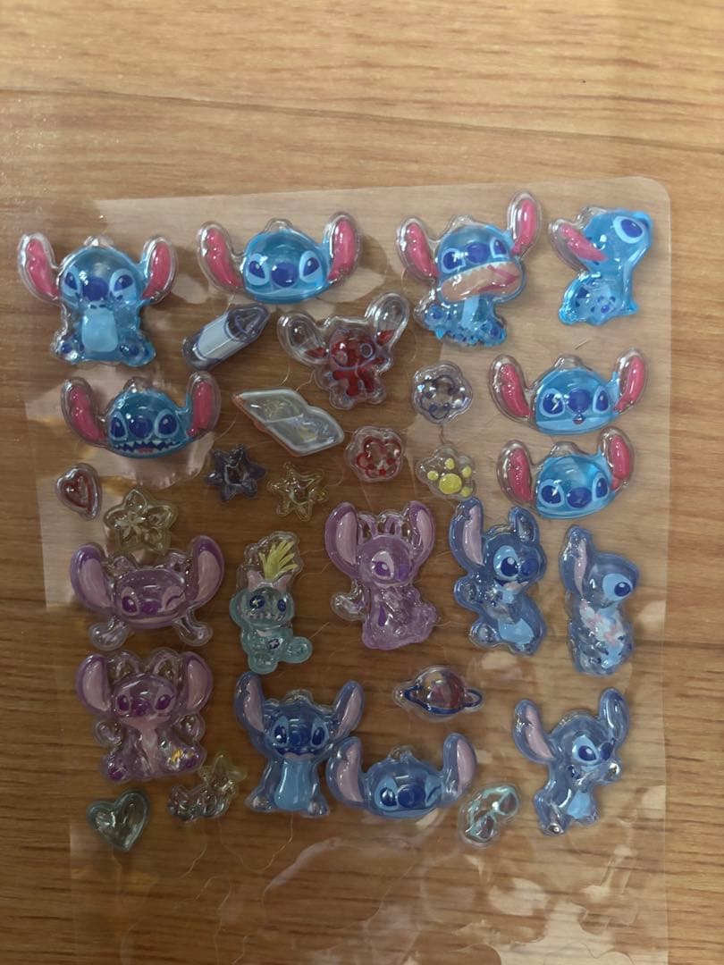 ボンボンドロップシール　ベイマックス プリンセス　スティッチ