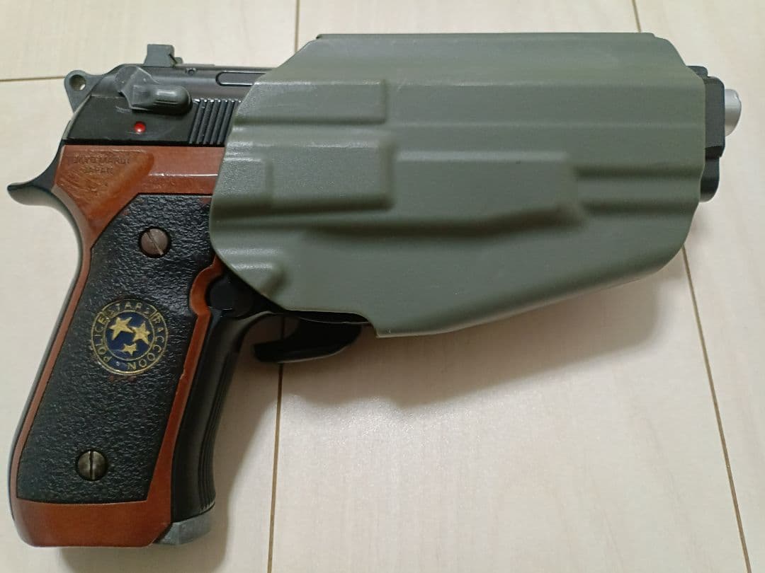 【中古品】東京マルイ ガスガン「サムライエッジ」＆ホルスター付き