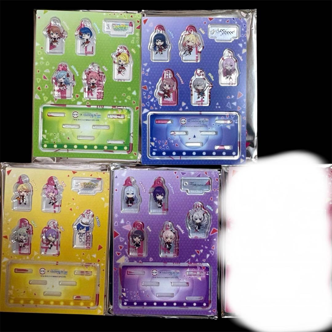 スシロー ユニットチャーム プロジェクトセカイ プロセカ 4種