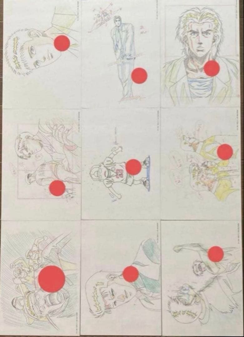当時物　希少品】SLAMDUNK 動画集　複製原画　全40枚　スラムダンク