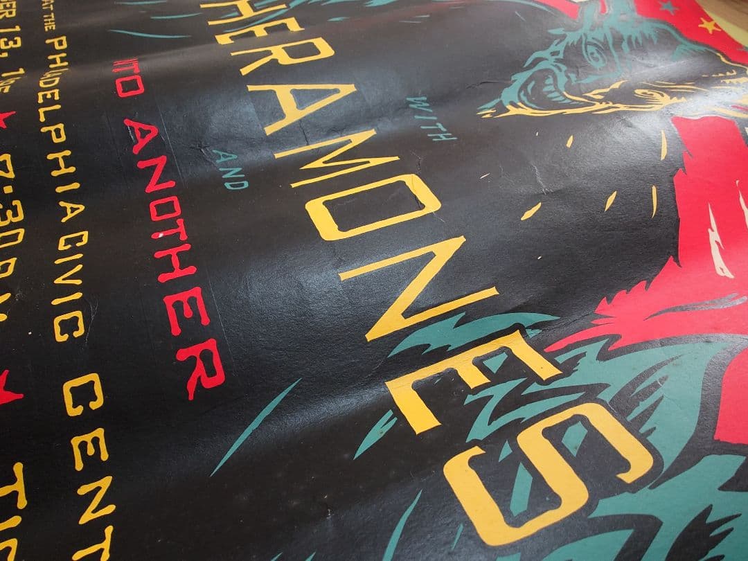 WHITE ZOMBIE & THE RAMONES ポスター