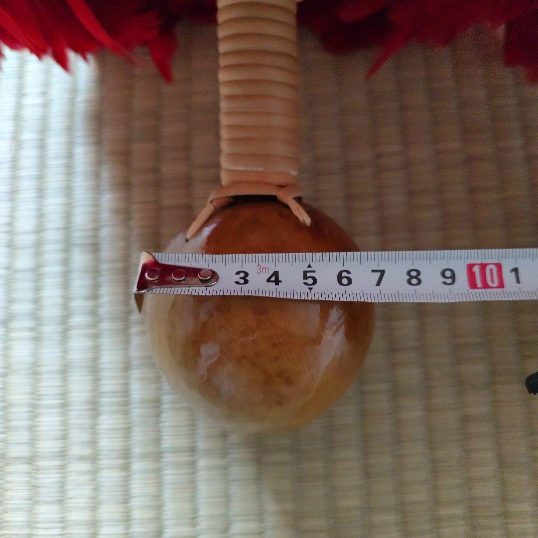 フラダンス用 赤と黄色の楽器　ウリウリ