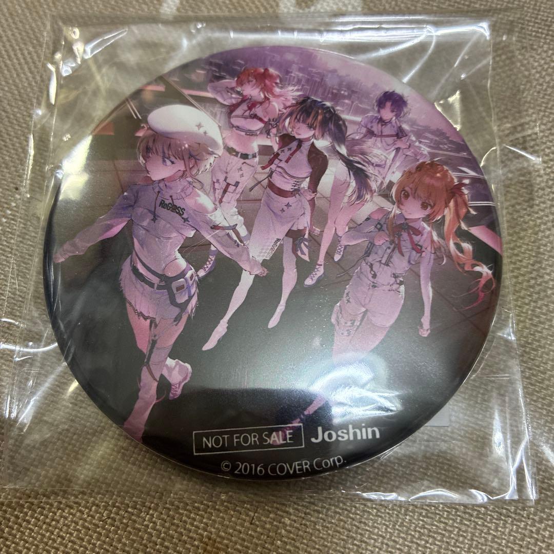 regloss ホロライブ アルバム 特典 Joshin 未開封 缶バッジ
