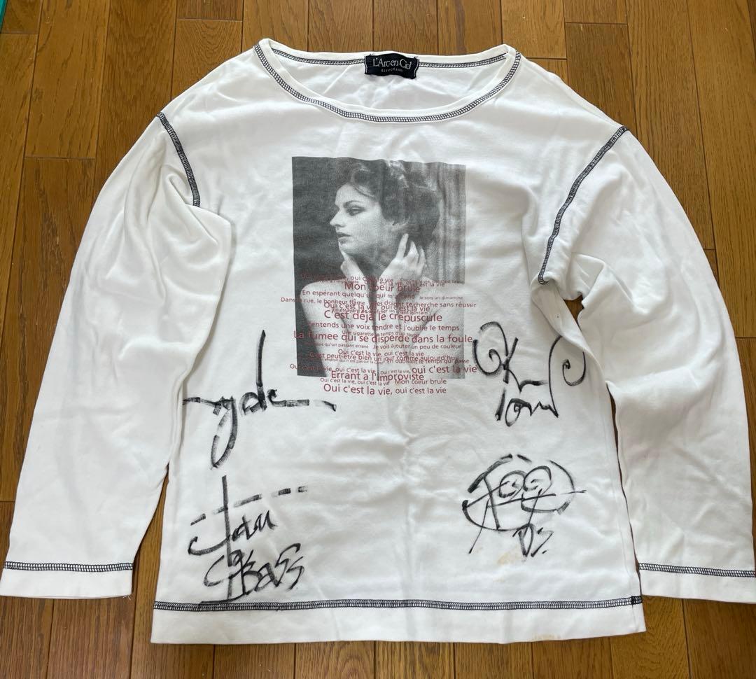 L'Arc〜en〜Ciel サイン入りTシャツ