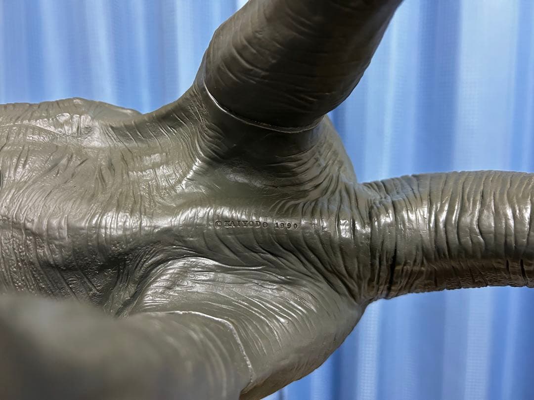 海洋堂1/20☆ブラキオサウルス/ソフビキット/完成品/村松しのぶ/レトロ/恐竜