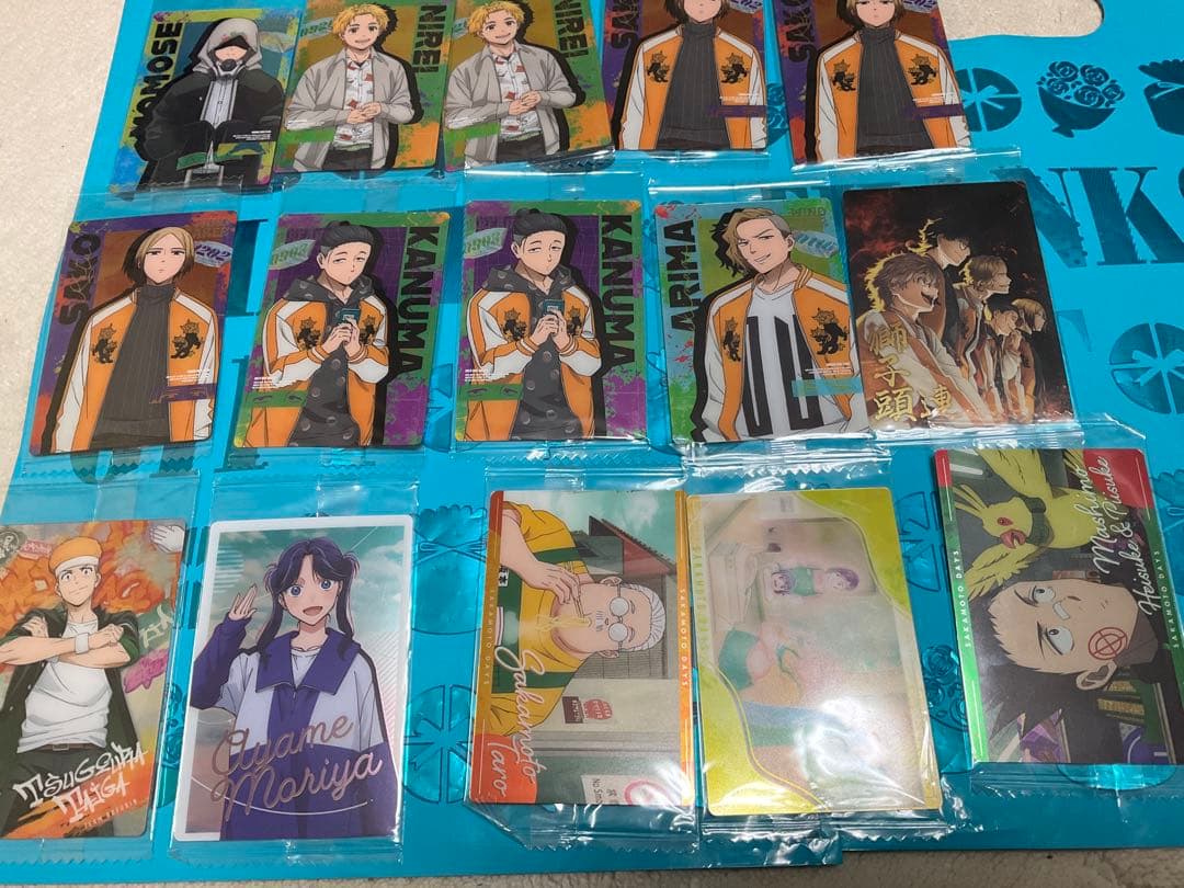 シールウエハース カードにふぉるめーしょん鬼滅の刃銀魂ジョジョの奇妙な冒険