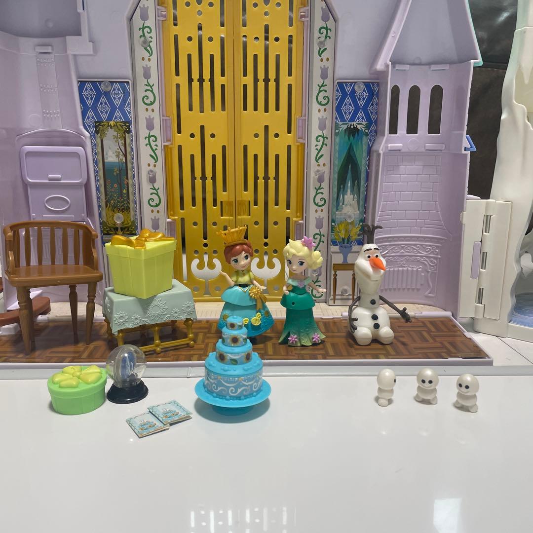 レア！ディズニー　アナと雪の女王　氷のお城と宮殿プレイセット❄︎