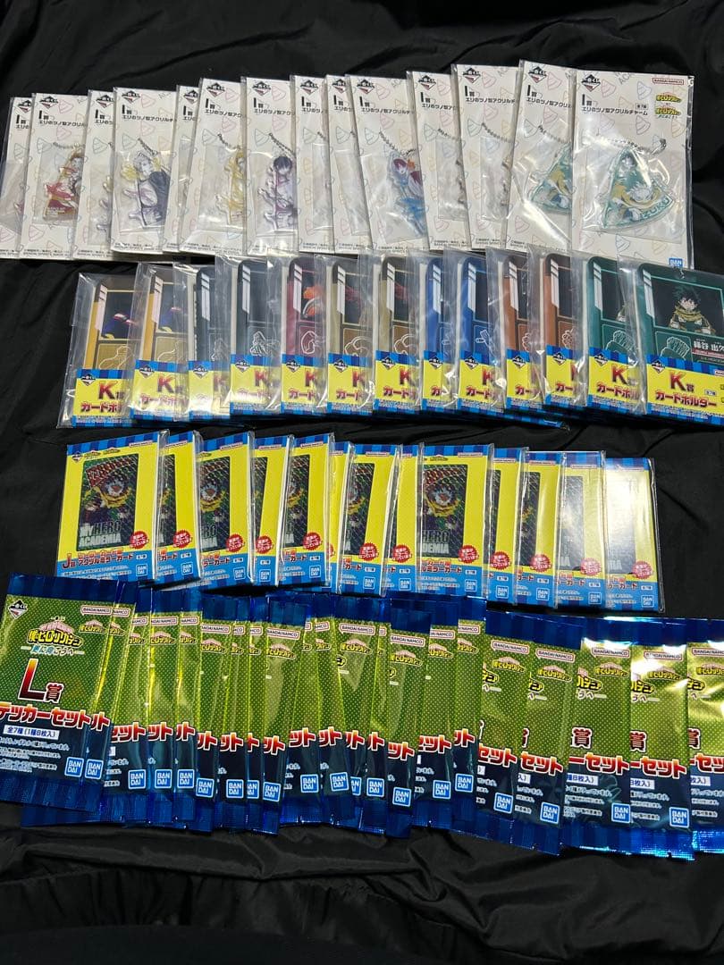 一番くじ 僕のヒーローアカデミア -更に向こうへ- I.J.K.L 62点セット