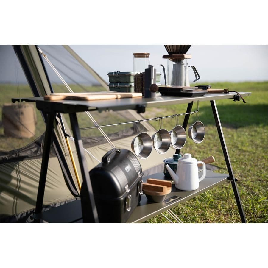 値下げ♪アイアンハンガー (Ogawa) 拡張天板お付けします♪