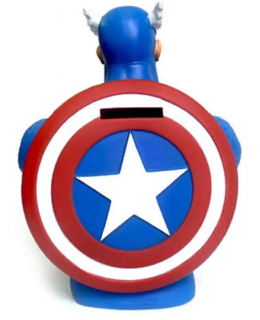【即購入ok!!】MARVEL キャプテンアメリカ フィギュア 貯金箱