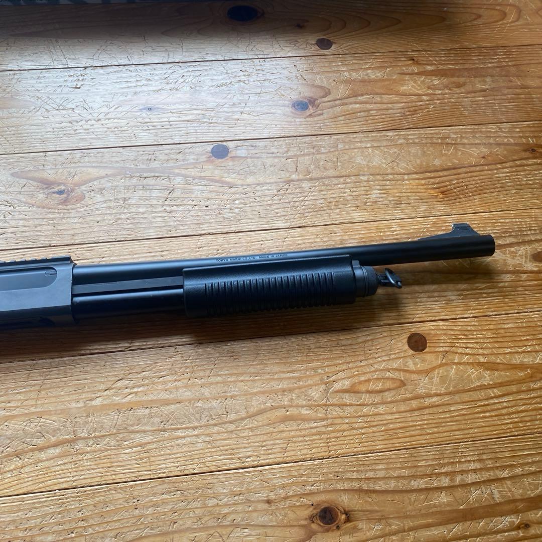 東京マルイ　M870タクティカル　ブリーチャーグリップ＋ガスタンク付　中古