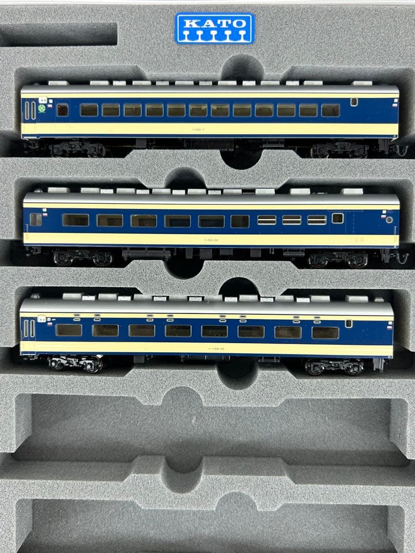 KATO 10-1237.10-1239 583系 6両基本.3両増結セット