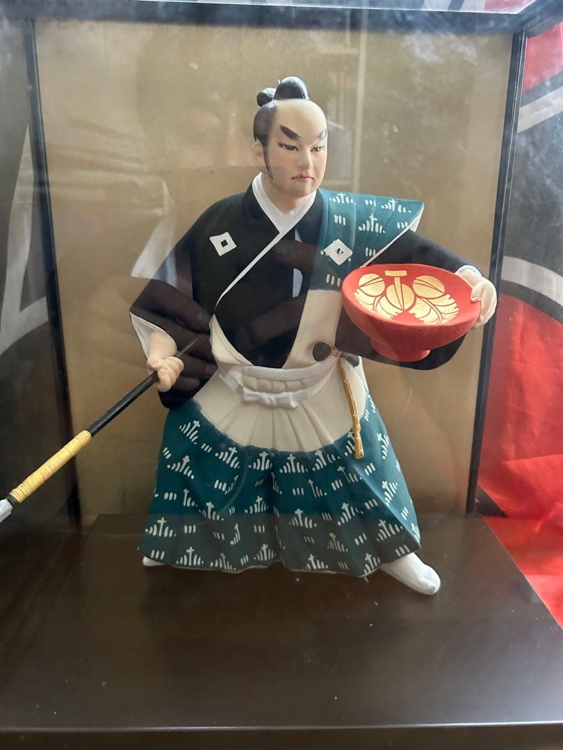 博多人形　武者物　黒田武士