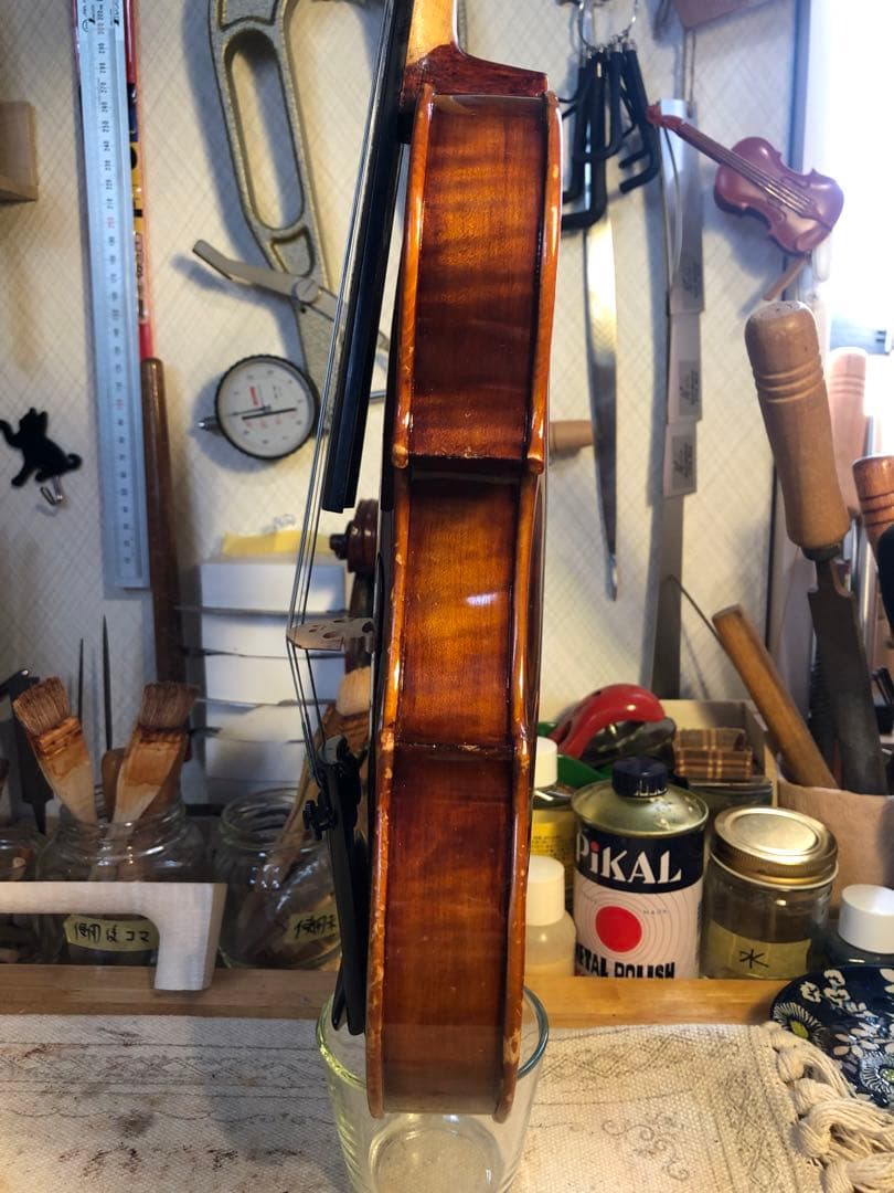 【駒&魂柱調整済】valente分数バイオリンVN30 1/4 2009