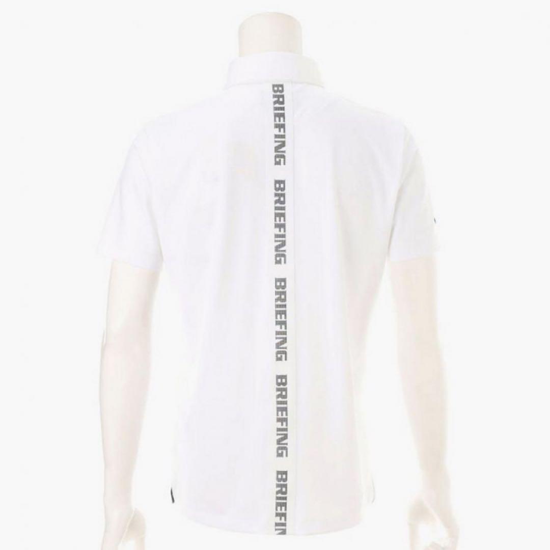 BRIEFING ブリーフィング ゴルフ バックロゴテープストレッチ ポロ M
