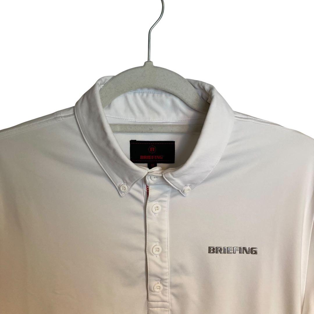 BRIEFING ブリーフィング ゴルフ バックロゴテープストレッチ ポロ M