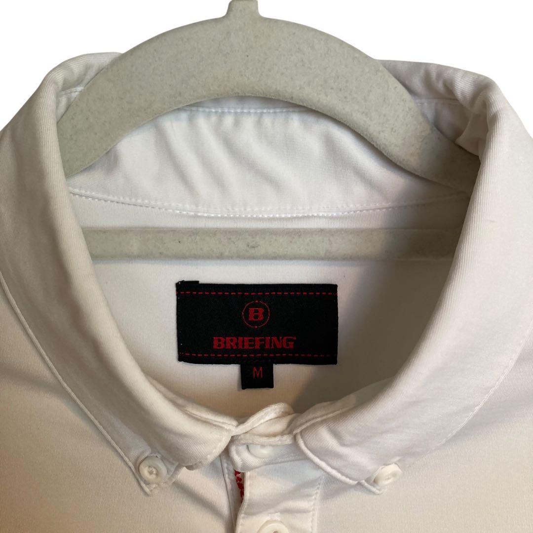 BRIEFING ブリーフィング ゴルフ バックロゴテープストレッチ ポロ M
