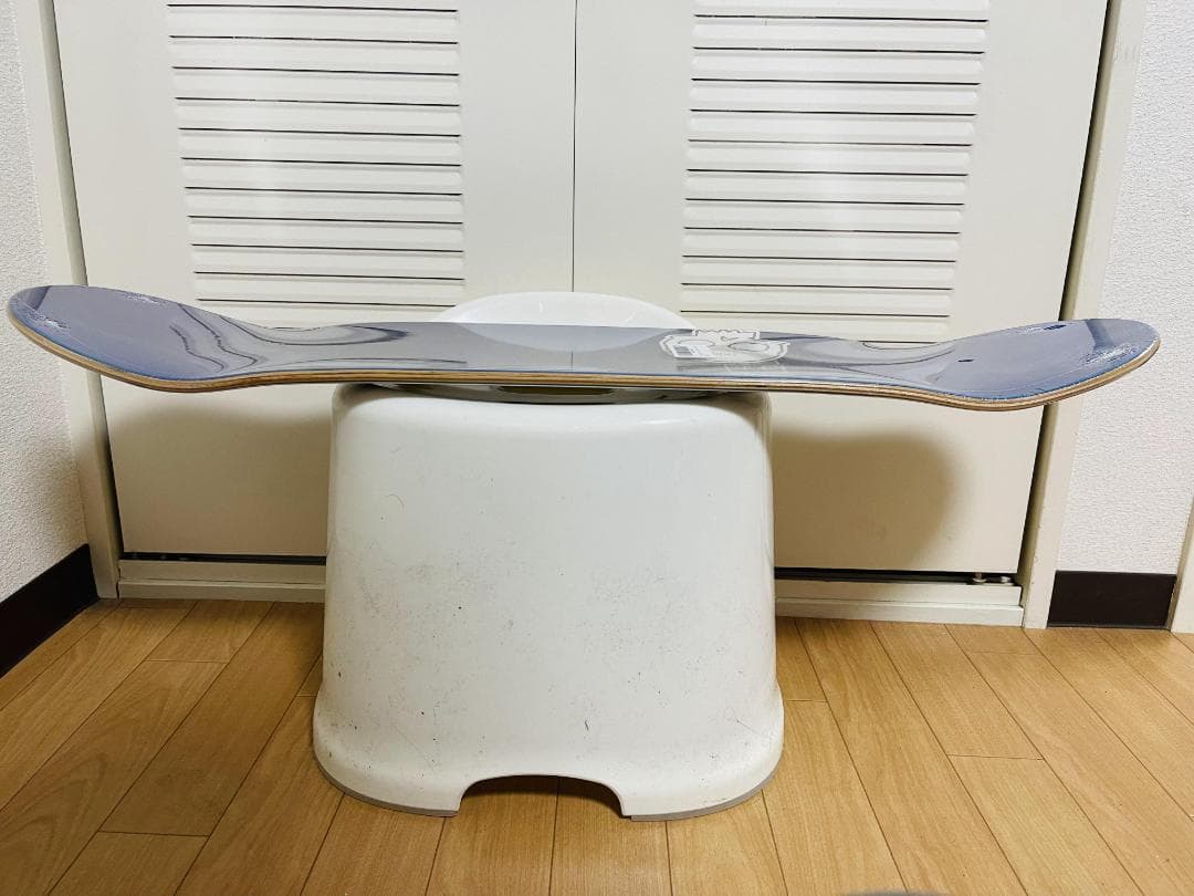 台湾製無地黒デッキテープ付き　ZERO ゼロ スケートボード8.0デッキ